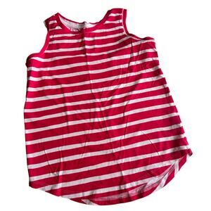 Striped Zebra Tank Top - Size Medium - Excellent